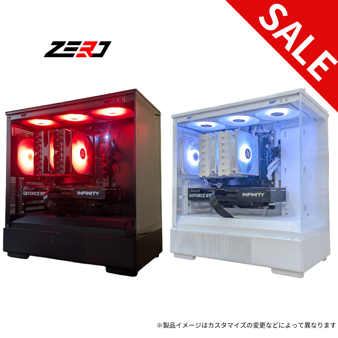 【銀行振込限定】Ryzen7 9800X3D・RTX5080 搭載