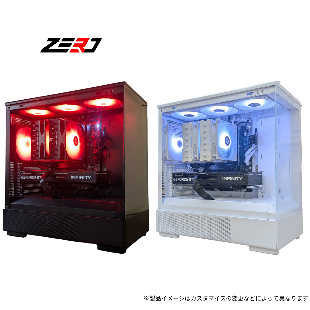 Ryzen 7 7800X3D・RTX5060Ti 16GB 搭載